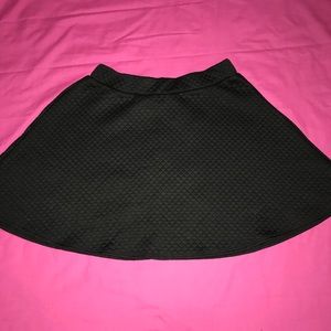 Black Skater Skirt